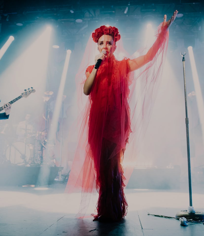 MADRID, SPAIN - SEPTEMBER 11: Alejandro Acosta and Cristina Manjón, aka Nita, of the Spanish band Fu...