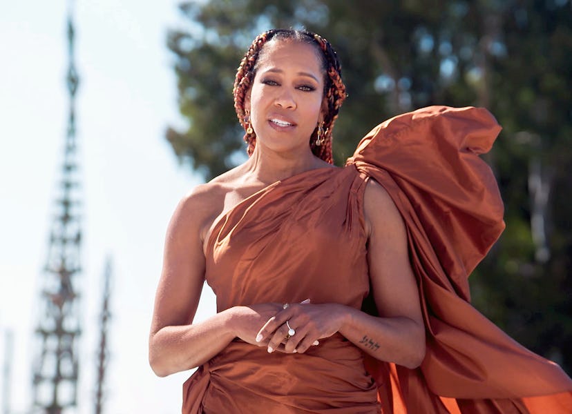 UNSPECIFIED - MARCH 27: In this screengrab, Regina King presents the Outstanding Actor in a Motion P...