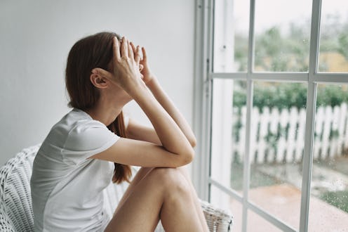 woman looking overwhelmed