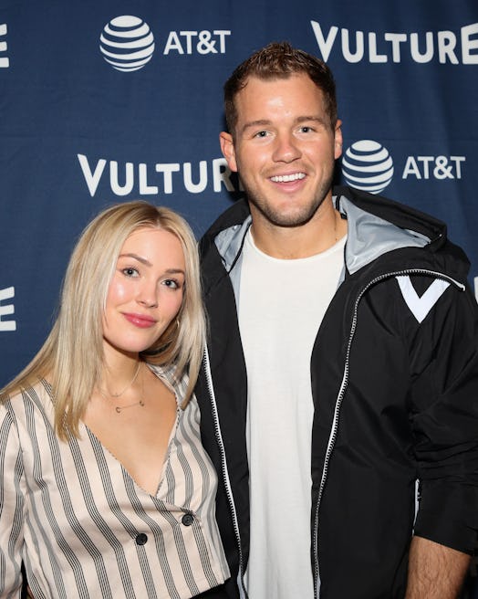 HOLLYWOOD, CALIFORNIA - NOVEMBER 09: Cassie Randolph (L) and Colton Underwood (R) attend the Vulture...