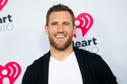 BURBANK, CALIFORNIA - JANUARY 17: Brooks Laich arrives at the 2020 iHeartRadio Podcast Awards at iHe...