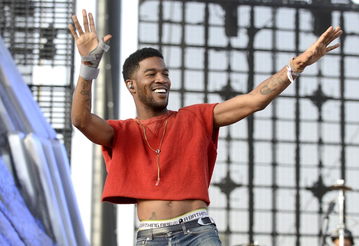 INDIO, CA - APRIL 12:  Kid Cudi performs as part of the Coachella Valley Music and Arts Festival at ...