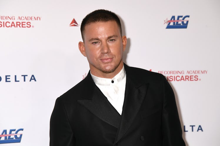 LOS ANGELES, CALIFORNIA - JANUARY 24: Channing Tatum attends MusiCares Person of the Year honoring A...