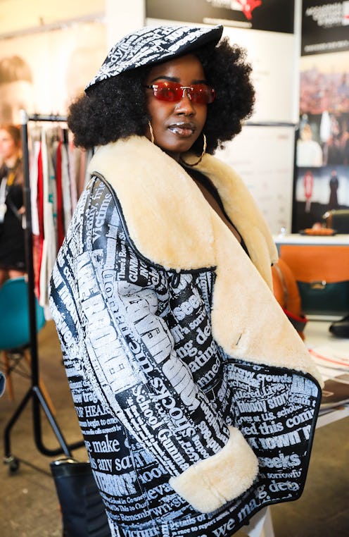 LONDON, ENGLAND - JUNE 06: Misha B attends the Graduate Fashion Week Gala Show 2018 at The Truman Br...