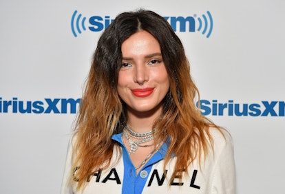 NEW YORK, NY - JUNE 14:  (EXCLUSIVE COVERAGE) Actress/singer Bella Thorne visits SiriusXM Studios on...