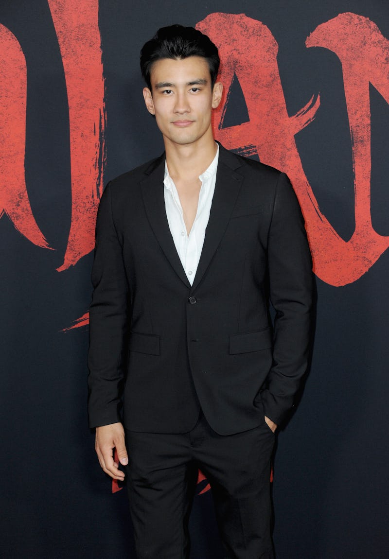 HOLLYWOOD, CA - MARCH 09:  Alex Landi  arrives for the Premiere Of Disney's "Mulan"  held at Dolby T...