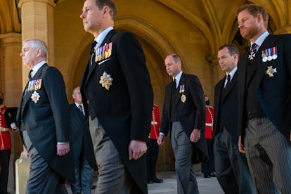 The royal family says goodbye to Prince Philip.