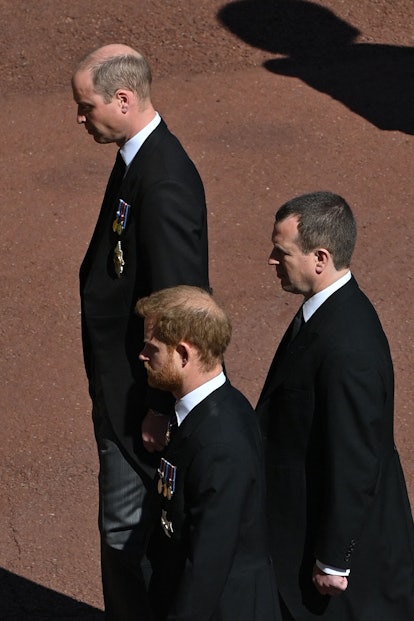 Prince William and Harry's reunion at Prince Philip's funeral was touching.