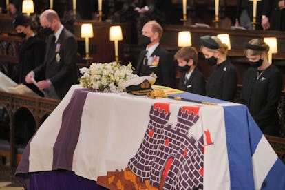 The Earl of Wessex’ entire family was with him at his father’s funeral.