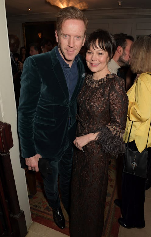 LONDON, ENGLAND - FEBRUARY 01: Damian Lewis and Helen McCrory attend the Charles Finch & CHANEL P...