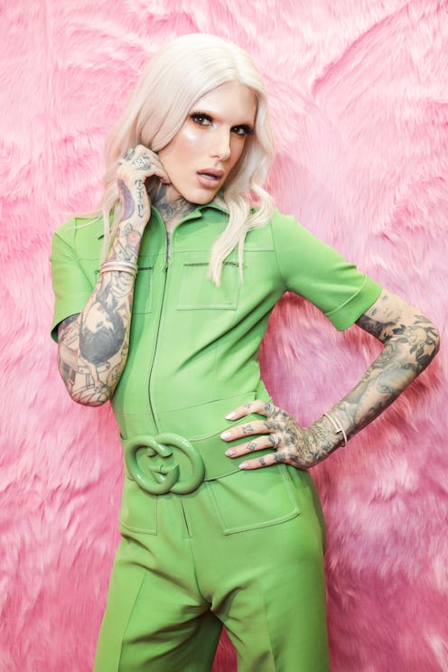 BOLOGNA, ITALY - MARCH 17: Singer and Make up Artist Jeffree Star poses for photos at Cosmoprof at ...
