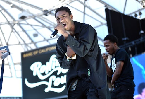 LOS ANGELES, CALIFORNIA - DECEMBER 15: Rapper TeeJayX6 performs onstage during day 2 of the Rolling ...