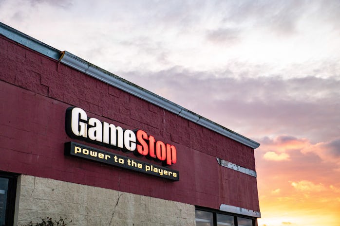ATHENS, OHIO, UNITED STATES - 2021/02/02: GameStop logo is seen at one of their stores in Athens.
Bu...