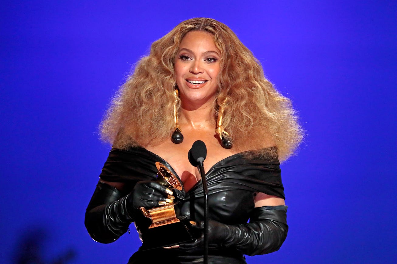 Los Angeles, CA, Sunday, March 14, 2021 - Beyonce makes History with the Best E&B Performance winnin...