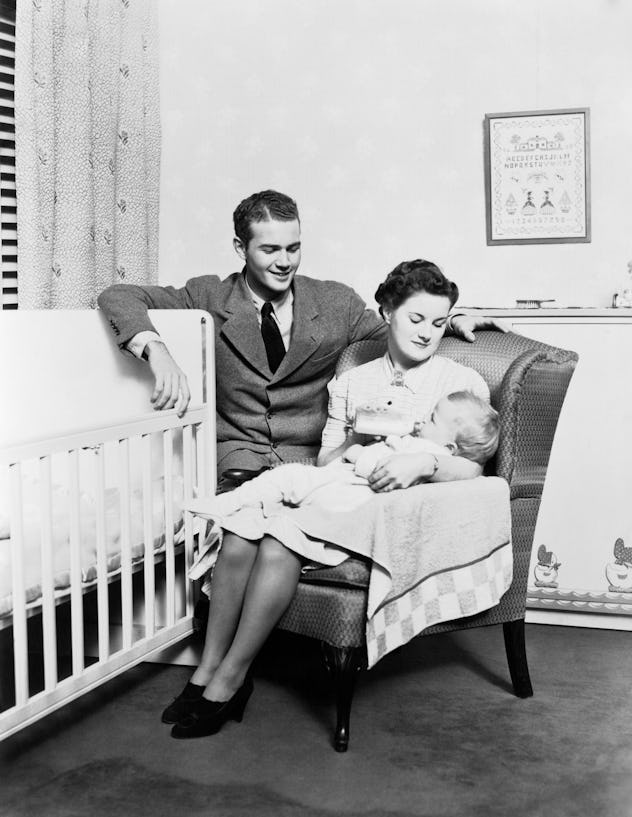 11 Vintage Photos Of Baby Nurseries