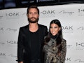 LAS VEGAS, NV - MAY 23:  Television personalities Scott Disick (L) and Kourtney Kardashian arrive at...