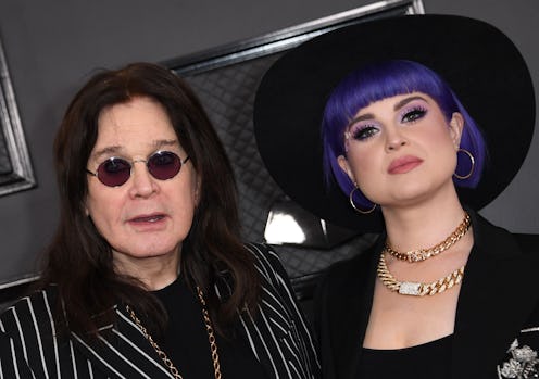 British singer-songwriter Ozzy Osbourne and his daughter Kelly Osbourne arrive for the 62nd Annual G...
