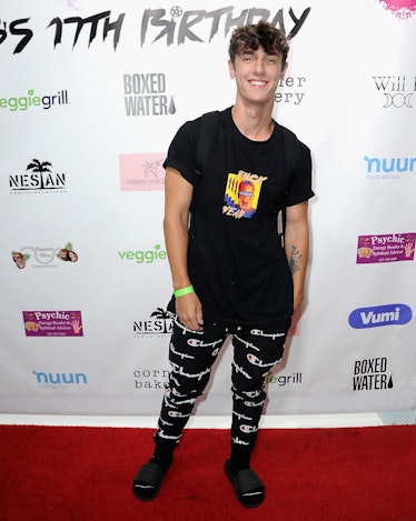 BURBANK, CA - AUGUST 17: Bryce Hall attends Singer Will B's 17th Birthday Party held at Starwest Stu...