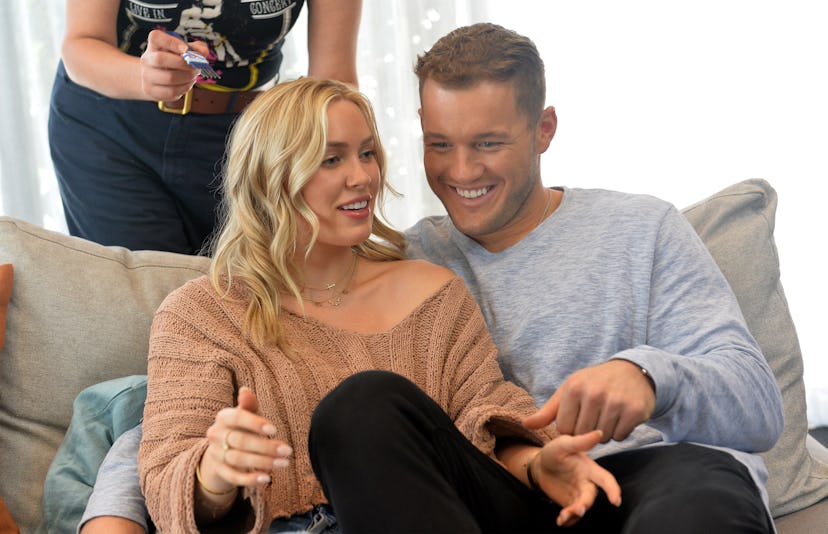 MAR VISTA, CALIFORNIA - OCTOBER 08: Cassie Randolph and Colton Underwood star in a new ad campaign f...