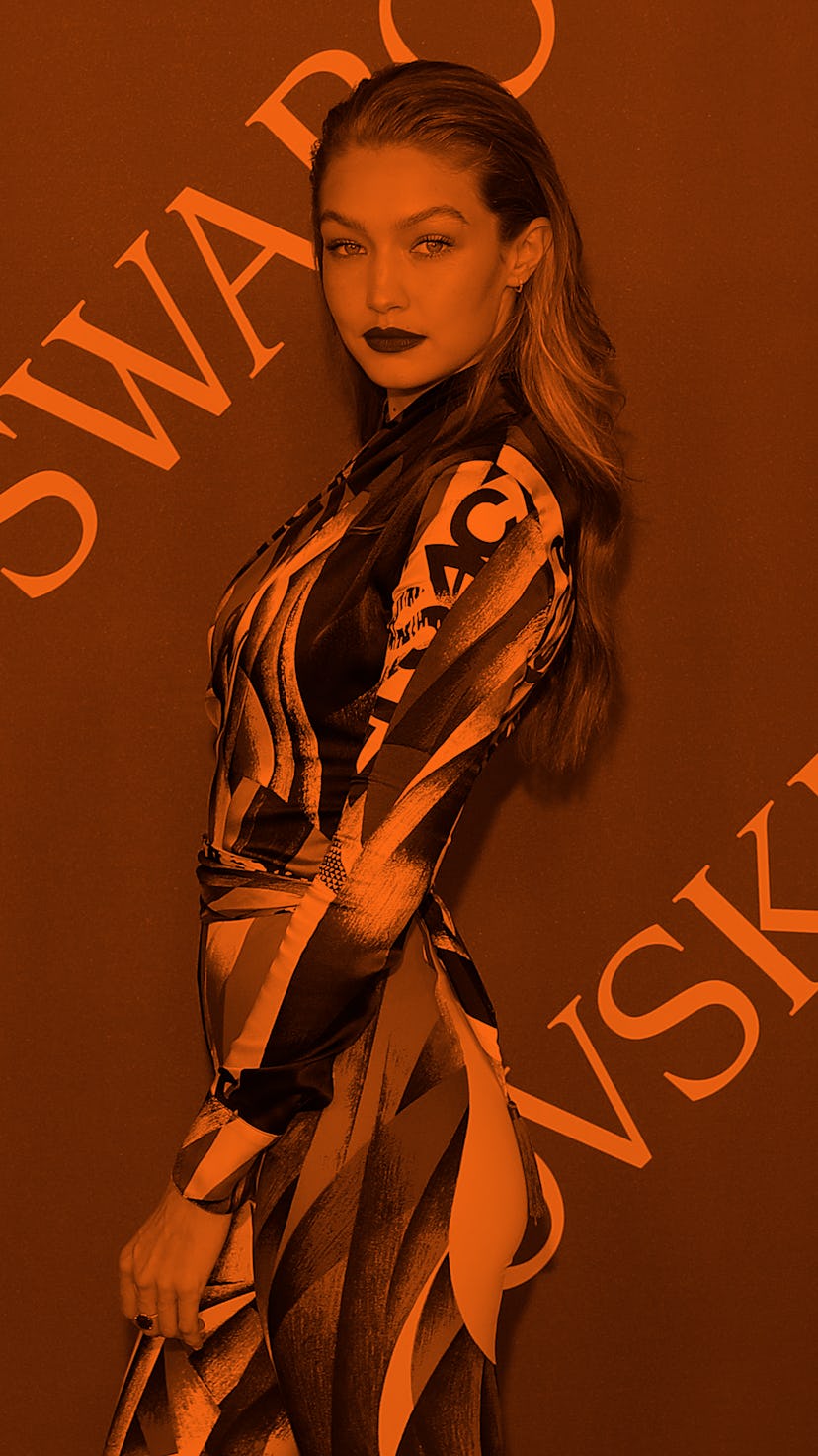 NEW YORK, NY - JUNE 04: Gigi Hadid attends the 2018 CFDA Awards at Brooklyn Museum on June 4, 2018 ...