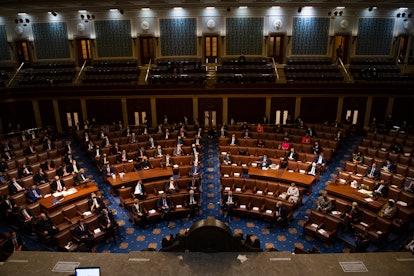 UNITED STATES - JANUARY 7 (FILE): Members of the House and Senate attend a joint session of Congress...
