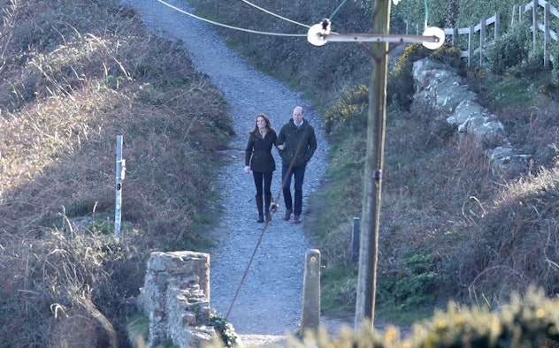 DUBLIN, IRELAND - MARCH 04:  Catherine, Duchess of Cambridge and Prince William, Duke of Cambridge v...