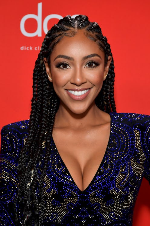 LOS ANGELES, CALIFORNIA - NOVEMBER 22: In this image released on November 22, Tayshia Adams attends ...