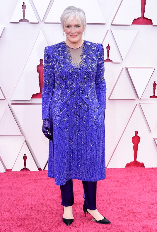 LOS ANGELES, CALIFORNIA – APRIL 25: Glenn Close attends the 93rd Annual Academy Awards at Union Stat...