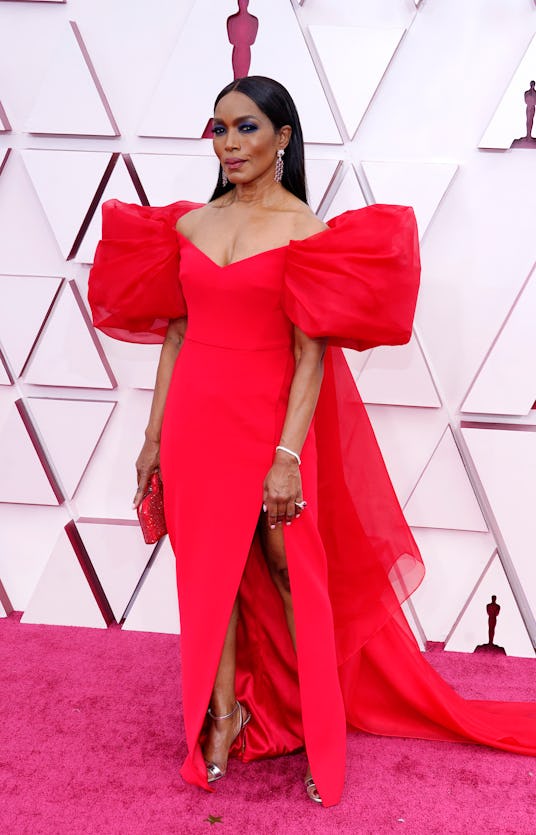 LOS ANGELES, CALIFORNIA – APRIL 25: Angela Bassett attends the 93rd Annual Academy Awards at Union S...