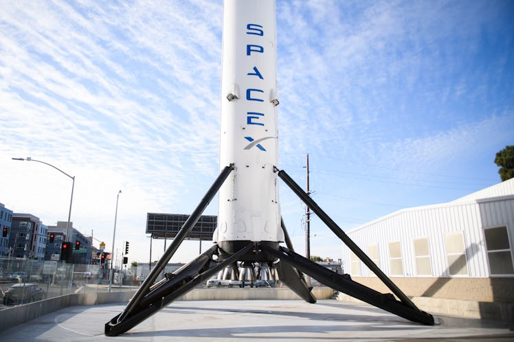 SpaceX’s Falcon 9 rocket at Space Exploration Technologies Corp.