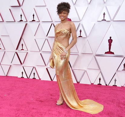 LOS ANGELES, CALIFORNIA – APRIL 25: Andra Day attends the 93rd Annual Academy Awards at Union Statio...