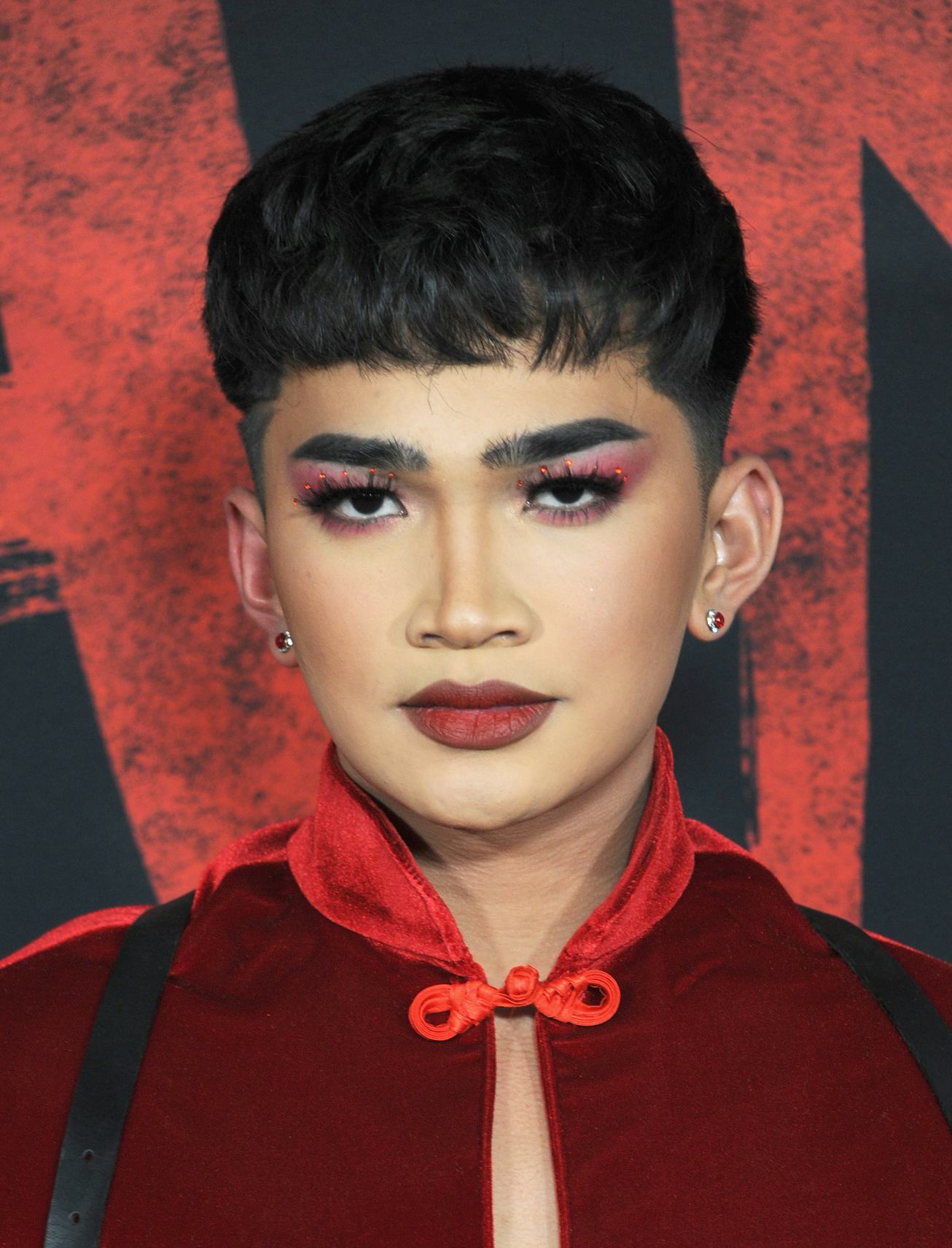 HOLLYWOOD, CA - MARCH 09: Bretman Rock arrives for the Premiere Of Disney's "Mulan" held at Dolby ...