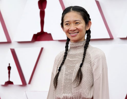 LOS ANGELES, CALIFORNIA – APRIL 25: Chloe Zhao attends the 93rd Annual Academy Awards at Union Stati...