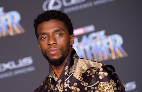 Actor Chadwick Boseman attends the world premiere of Marvel Studios Black Panther, on January 29, 20...