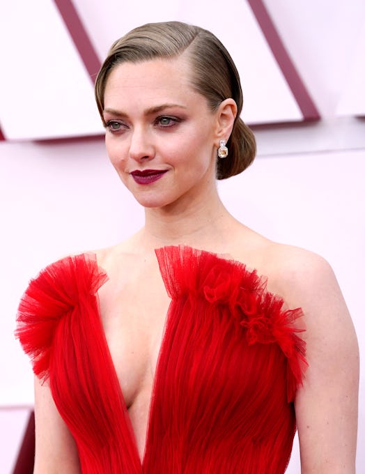 LOS ANGELES, CALIFORNIA – APRIL 25: Amanda Seyfried attends the 93rd Annual Academy Awards at Union ...