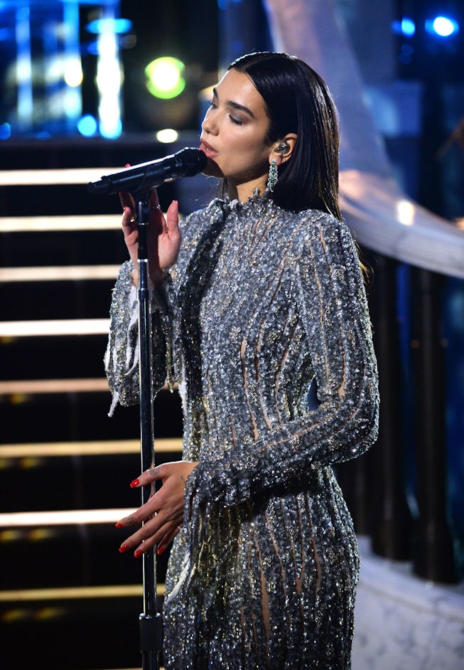 UNSPECIFIED - APRIL 25: In this image released on April 25, Dua Lipa performs during the 29th Annual...