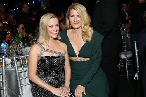US actress Reese Witherspoon (L) and US actress Laura Dern attend the 26th Annual Screen Actors Guil...
