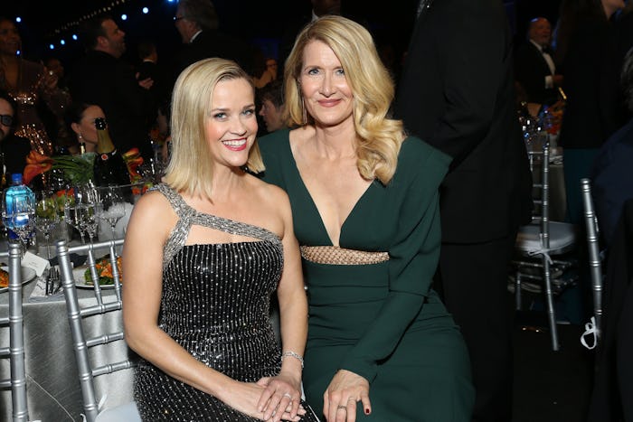 US actress Reese Witherspoon (L) and US actress Laura Dern attend the 26th Annual Screen Actors Guil...