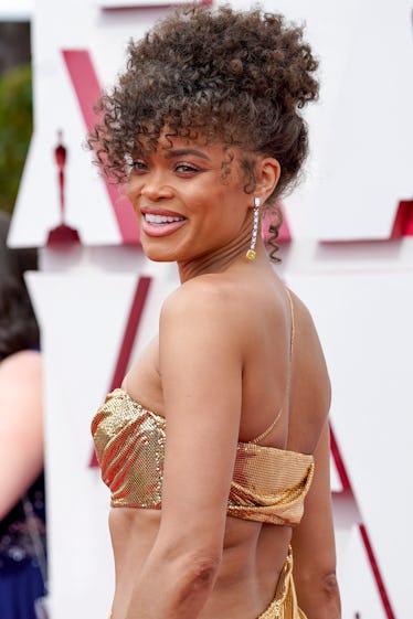 LOS ANGELES, CALIFORNIA – APRIL 25: Andra Day attends the 93rd Annual Academy Awards at Union Statio...