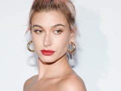 CANNES, FRANCE - MAY 12:  Hailey Baldwin attends a Dior dinner during the 71st annual Cannes Film Fe...