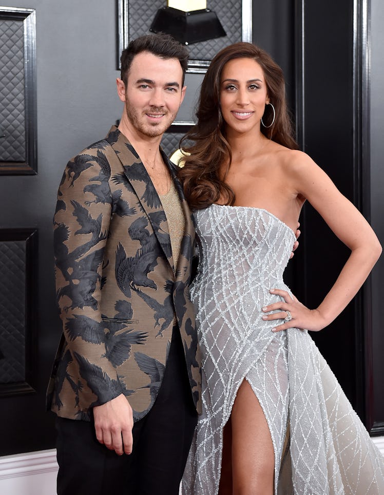 LOS ANGELES, CALIFORNIA - JANUARY 26: Kevin Jonas and Danielle Jonas attend the 62nd Annual GRAMMY A...