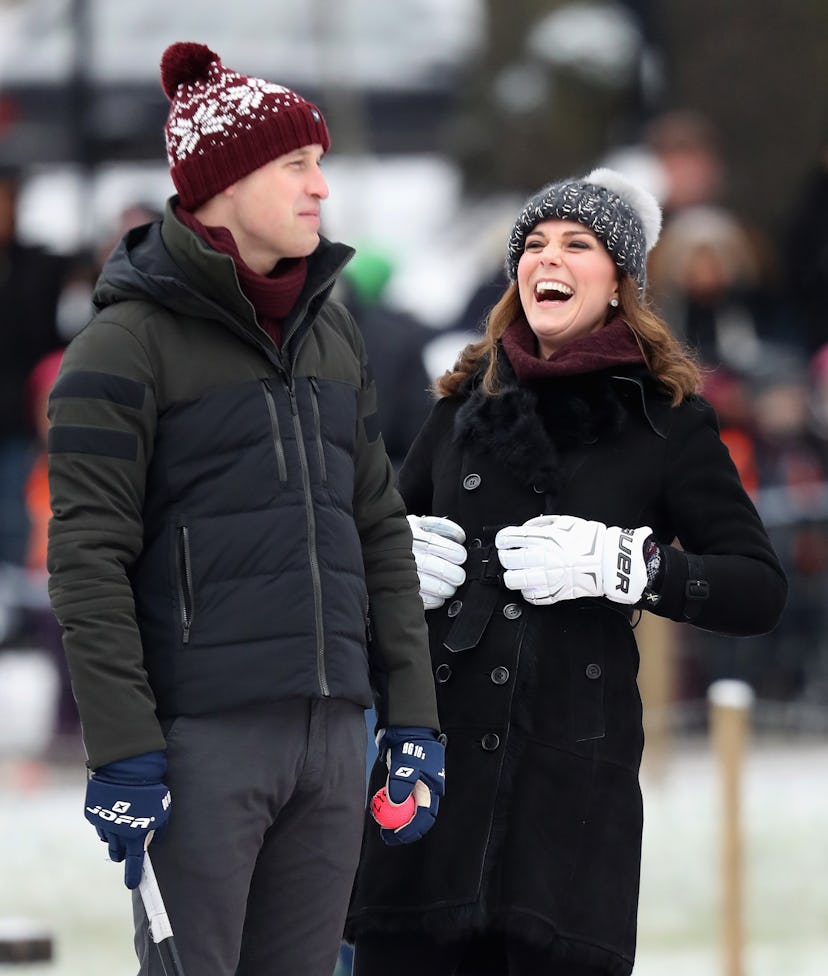 Prince William's hockey skills make Kate Middleton laugh.