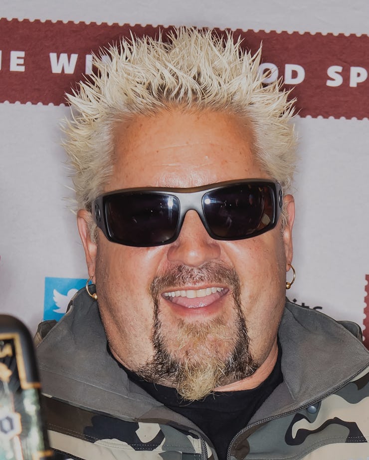 PHILADELPHIA, PENNSYLVANIA - MARCH 10: Restaurateur Guy Fieri attends a bottle signing of Santo Fino...