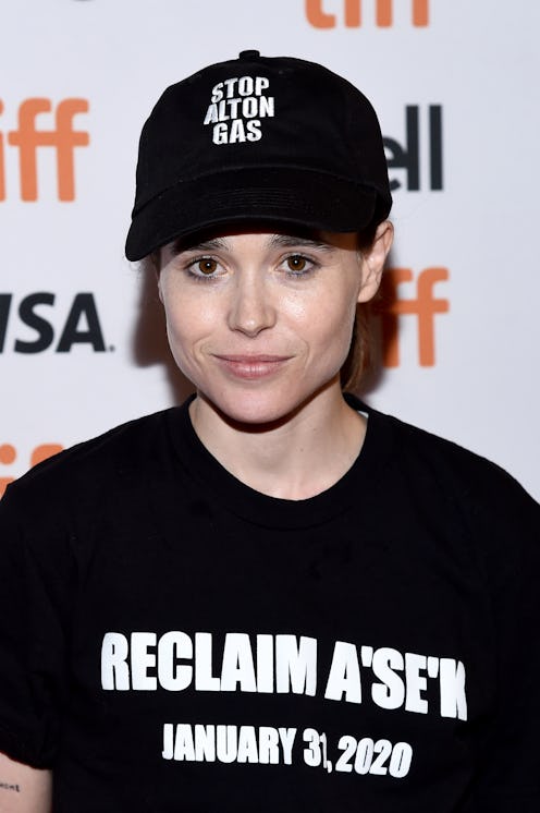 TORONTO, ONTARIO - SEPTEMBER 08: Ellen Page attends the "There's Something In The Water" premiere du...