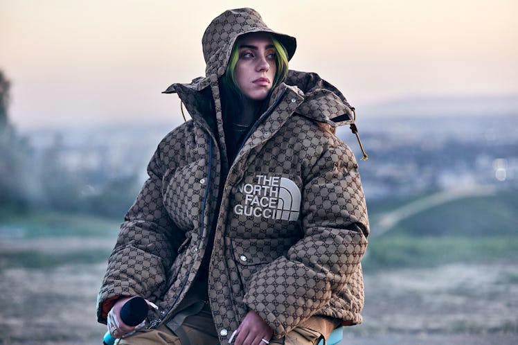 LOS ANGELES, CALIFORNIA - FEBRUARY 25: Billie Eilish at Apple’s "Billie Eilish: The World’s A Little...