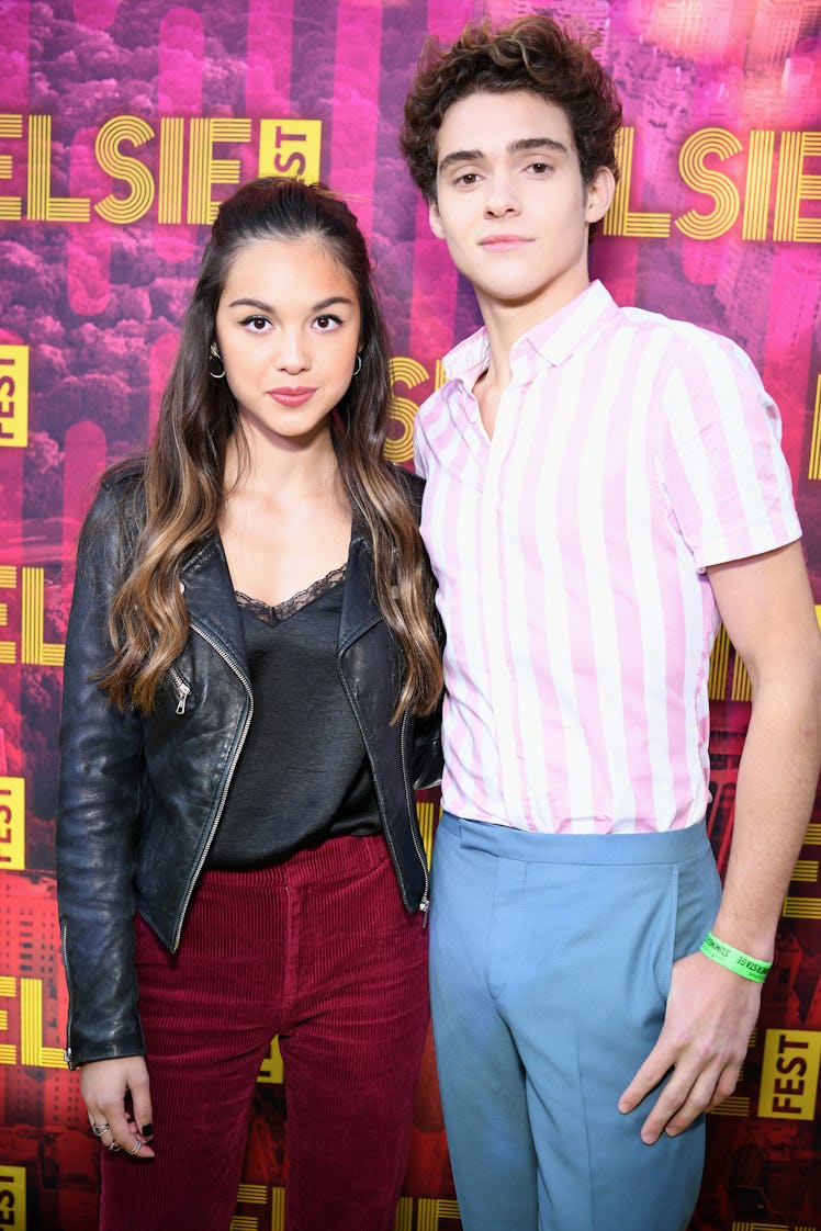 NEW YORK, NEW YORK - OCTOBER 05: Joshua Bassett and Olivia Rodrigo attend the 5th Annual Elsie Fest:...