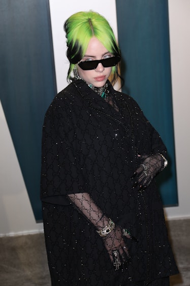 How long has Billie Eilish had blonde hair? She hid it for months.