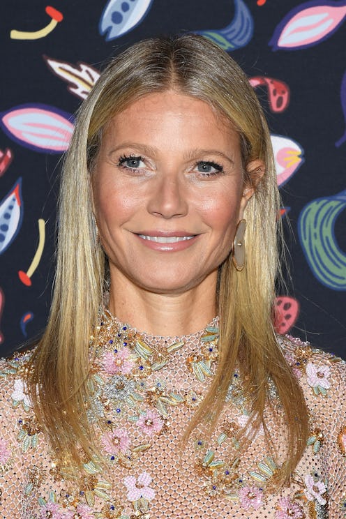 PARIS, FRANCE - FEBRUARY 26: (EDITORIAL USE ONLY) Gwyneth Paltrow attends the Harper's Bazaar Exhibi...