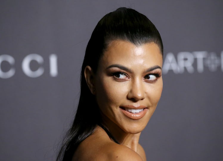 LOS ANGELES, CALIFORNIA - NOVEMBER 03: Kourtney Kardashian attends the 2018 LACMA Art + Film Gala he...