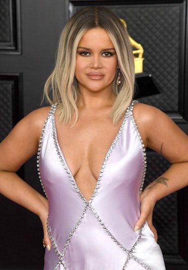 LOS ANGELES, CALIFORNIA: In this image released on March 14, Maren Morris attends the 63rd Annual GR...